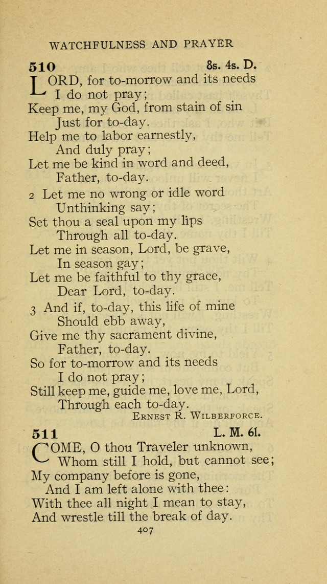 The Methodist Hymnal (Text only edition) page 407