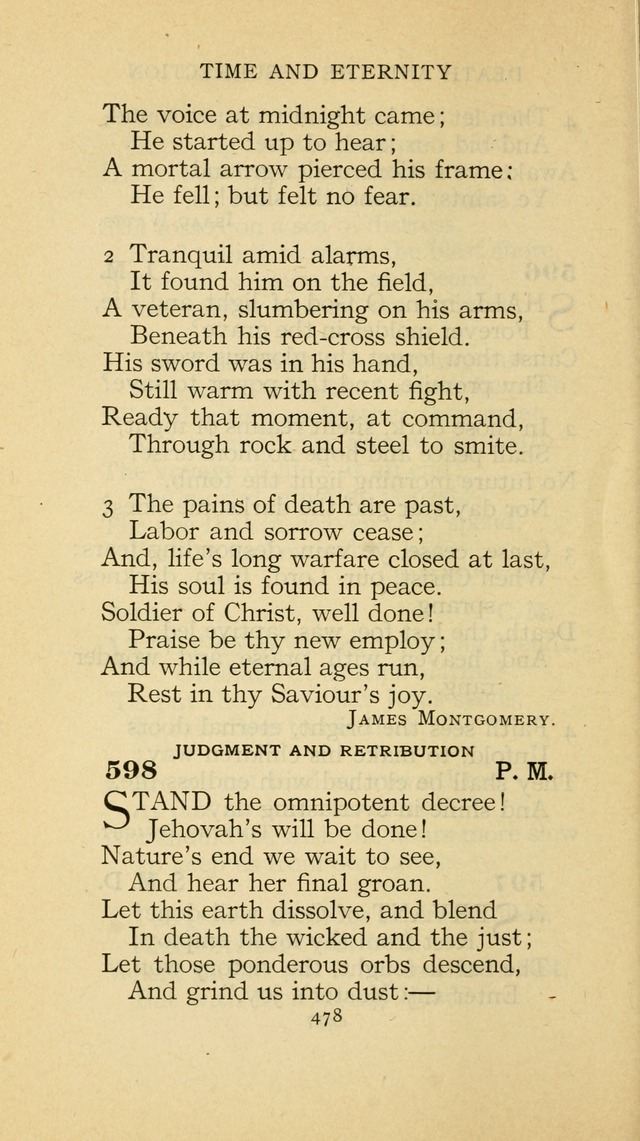 The Methodist Hymnal (Text only edition) page 478