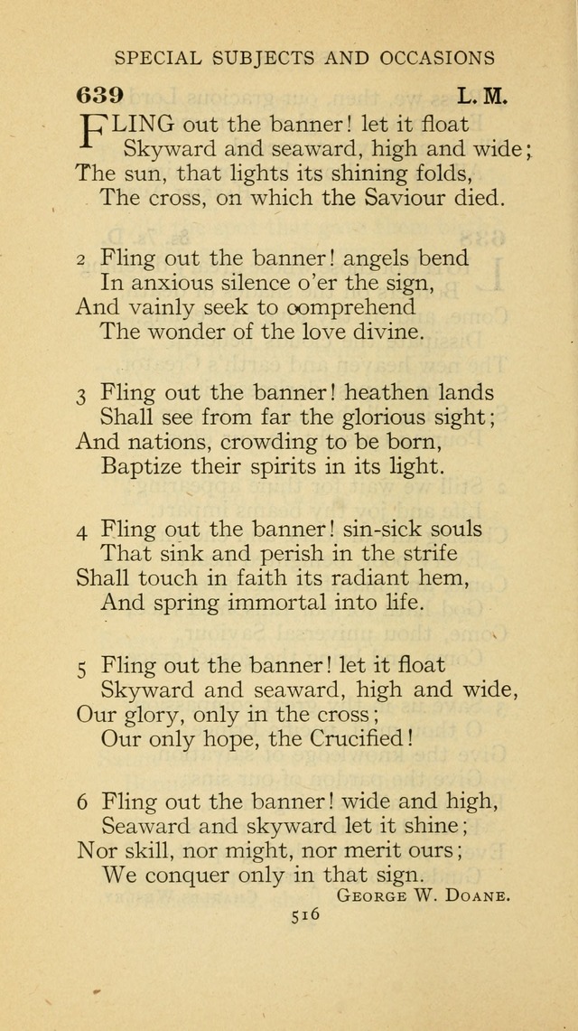The Methodist Hymnal (Text only edition) page 516