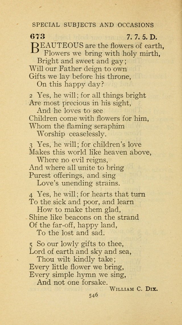 The Methodist Hymnal (Text only edition) page 546
