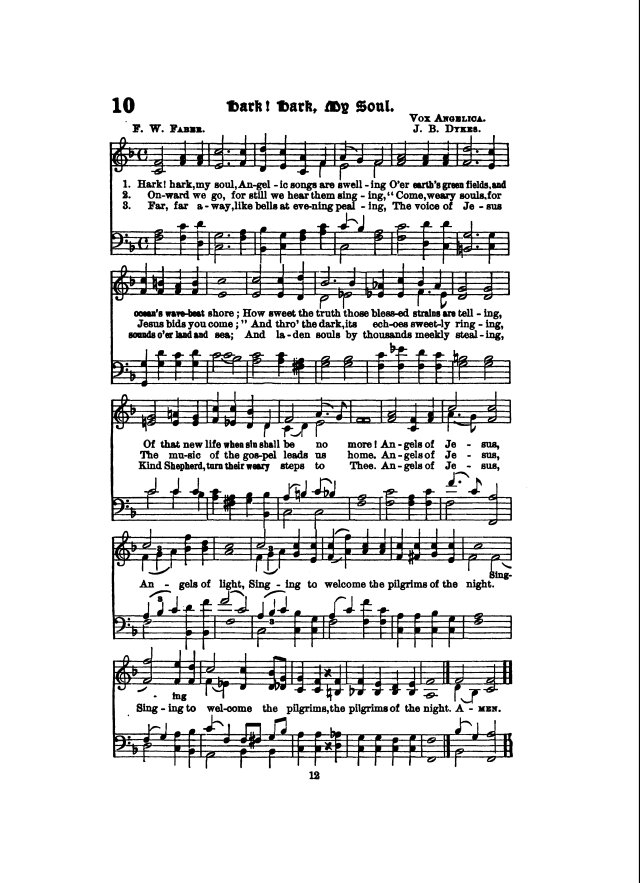 Missionary Hymnal page 12