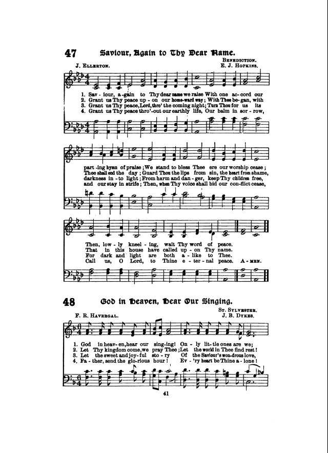 Missionary Hymnal page 41