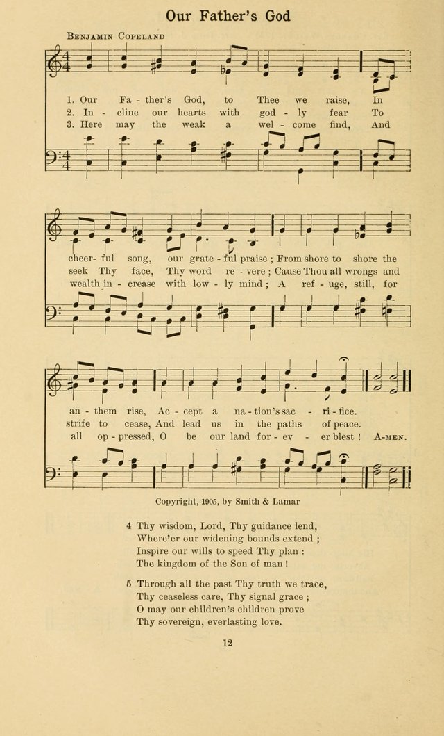 Missionary Hymnal page 17