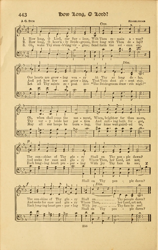 Montreat Hymns: psalms and gospel songs with responsive scripture readings page 256