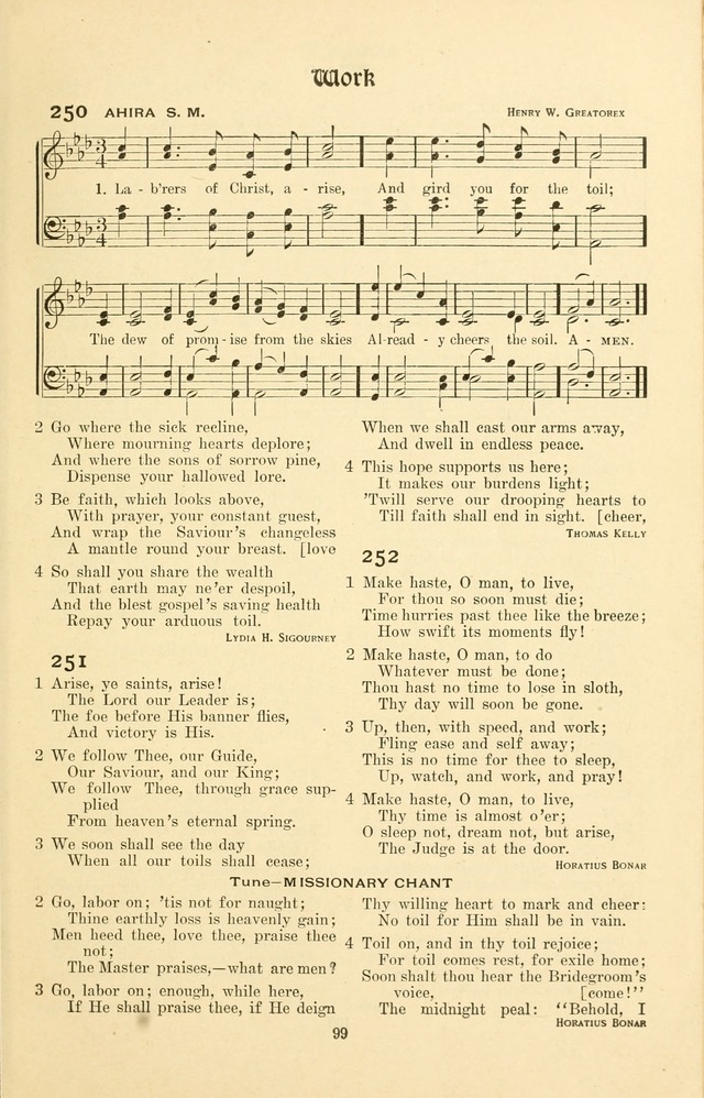 Montreat Hymns: psalms and gospel songs with responsive scripture readings page 99