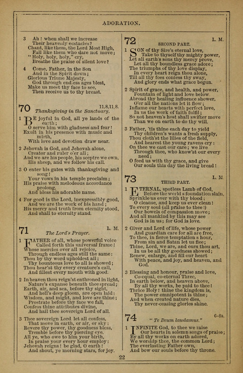 Methodist Hymn-Book page 22