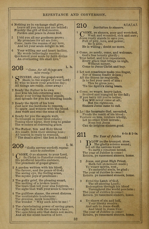 Methodist Hymn-Book page 52