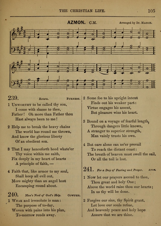 Melodies and Hymns for Divine Service in Appleton Chapel page 101