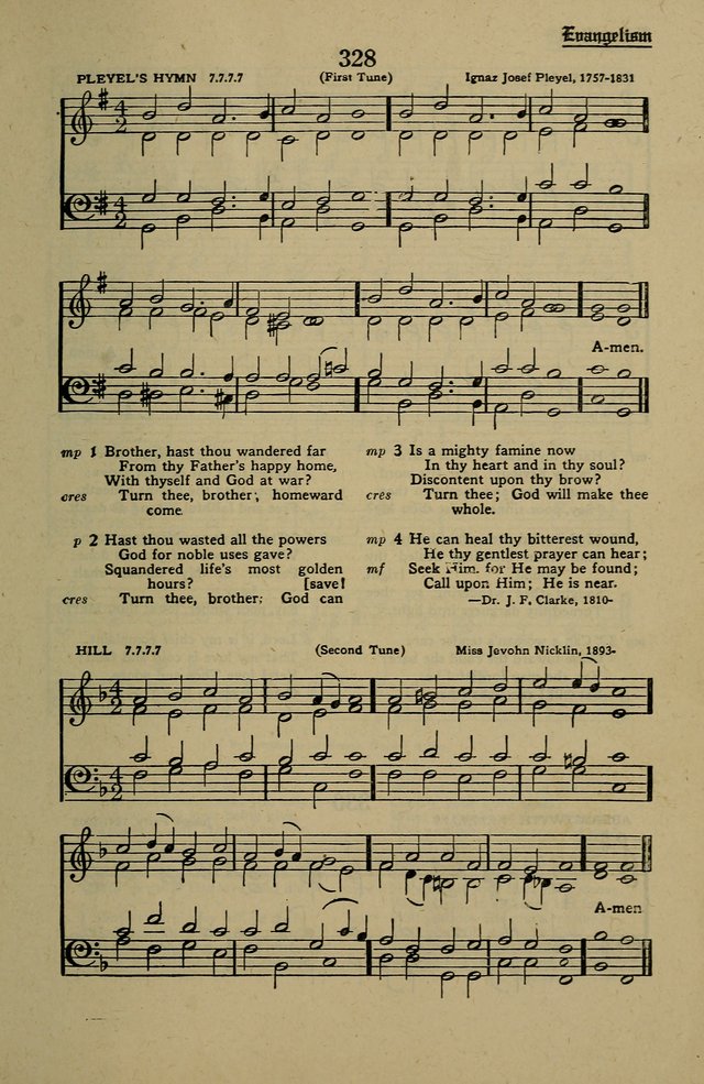 Methodist Hymn and Tune Book: official hymn book of the Methodist Church page 361