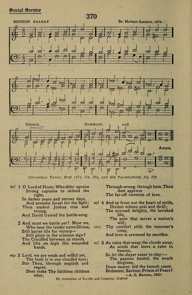 Methodist Hymn and Tune Book: official hymn book of the Methodist Church page 412