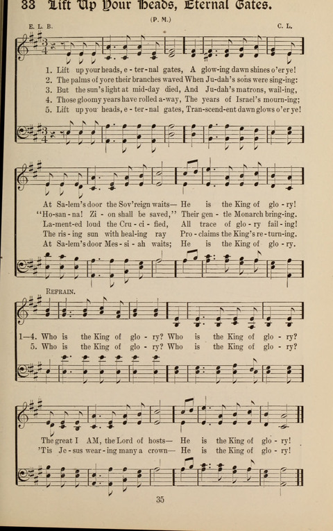 Messages of Love Hymn Book: for Gospel, Sunday School, Special Services and Home Singing page 33