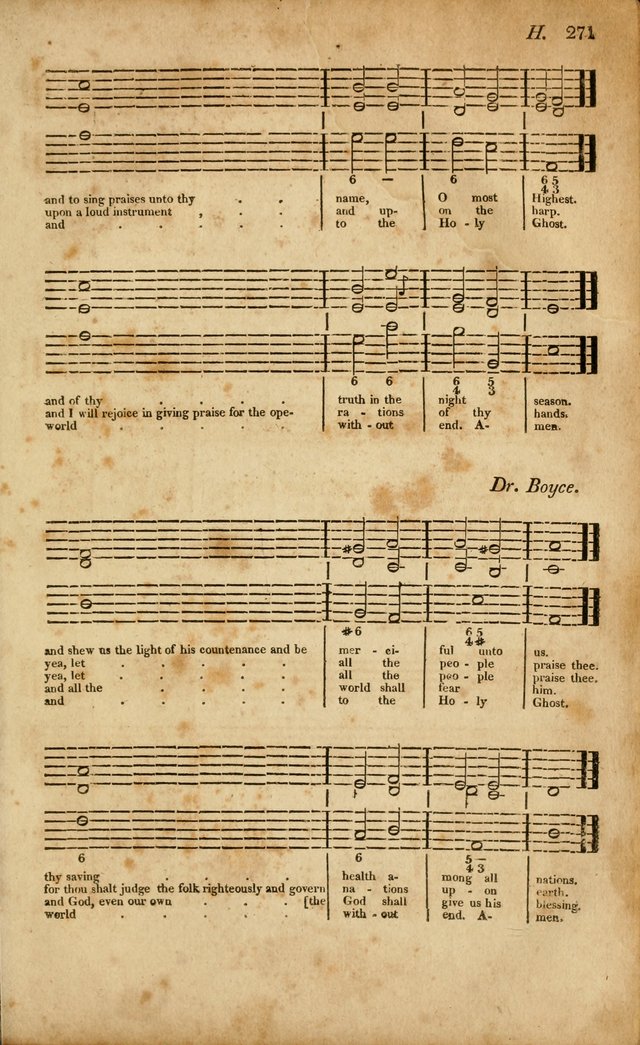 Musica Sacra: or, Springfield and Utica Collections United: consisting of Psalm and hymn tunes, anthems, and chants (2nd revised ed.) page 271