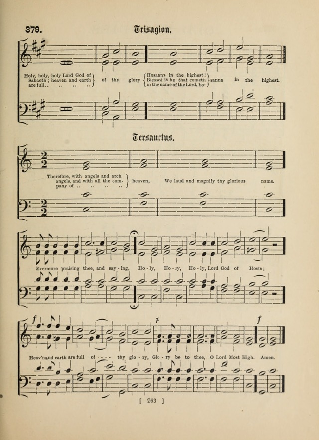 Methodist Tune Book: a collection of tunes adapted to the Methodist Hymn book page 263