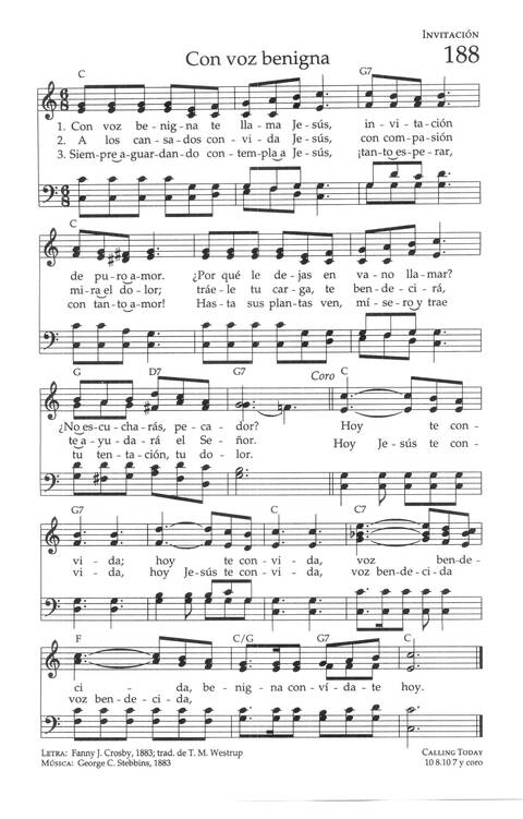 Mil Voces para Celebrar: Himnario Metodista page 351