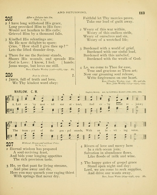 Many Voices; or, Carmina Sanctorum, Evangelistic Edition with Tunes page 104