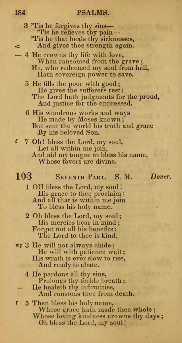 Manual of Christian Psalmody: a collection of psalms and hymns for public worship page 186