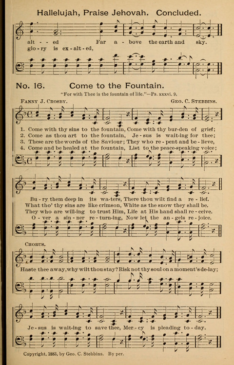 Melodies of Salvation: a collection of psalms, hymns and spiritual songs page 14