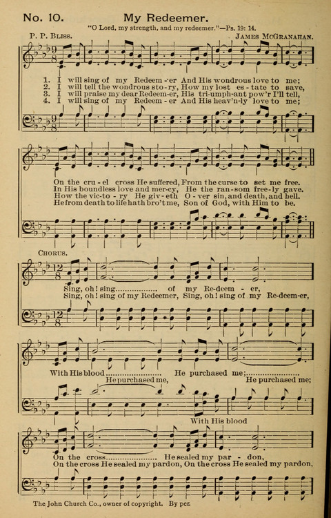 Melodies of Salvation: a collection of psalms, hymns and spiritual songs page 9