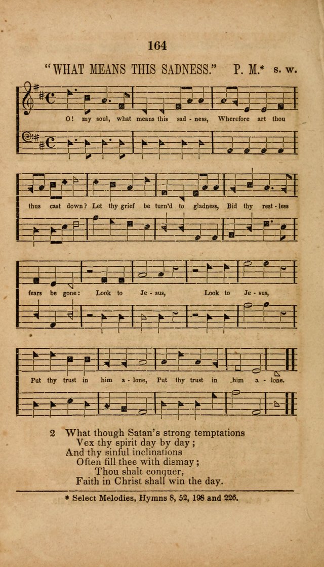 The Minstrel of Zion: a book of religious songs, accompanied with appropriate music, chiefly original page 164