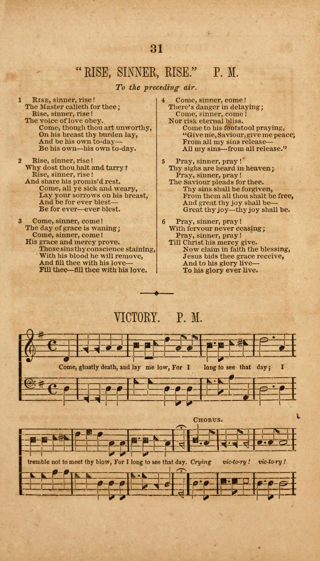 The Minstrel of Zion: a book of religious songs, accompanied with appropriate music, chiefly original page 31