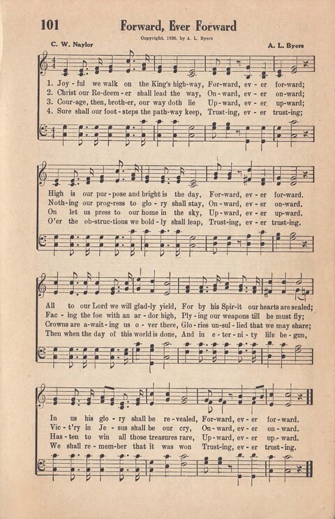 Melodies of Zion: A Compilation of Hymns and Songs, Old and New, Intended for All Kinds of Religious Service page 100