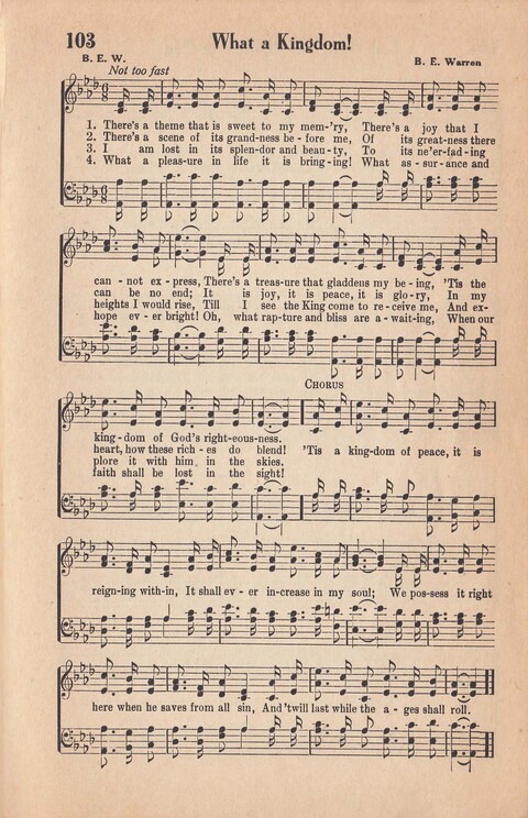 Melodies of Zion: A Compilation of Hymns and Songs, Old and New, Intended for All Kinds of Religious Service page 102
