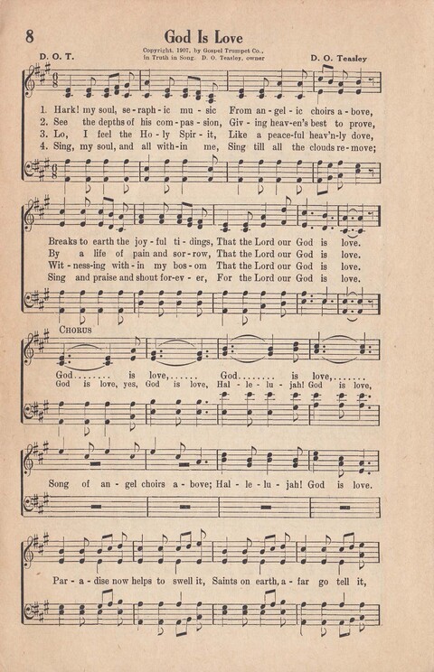Melodies of Zion: A Compilation of Hymns and Songs, Old and New, Intended for All Kinds of Religious Service page 9