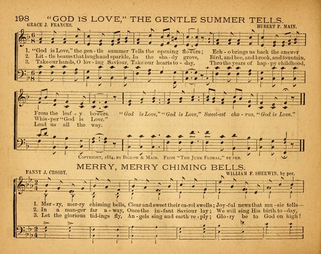 The New Alleluia: a collection of hymns and tunes for the Church School, and the mid-week meeting page 203