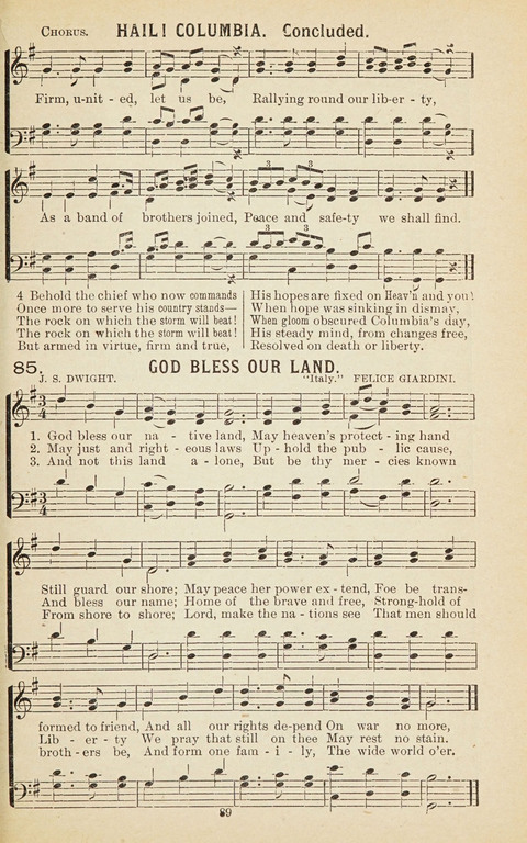 New Anti-Saloon Songs: A Collection of Temperance and Moral Reform Songs Prepared at the Request of The National Anti-Saloon League page 87