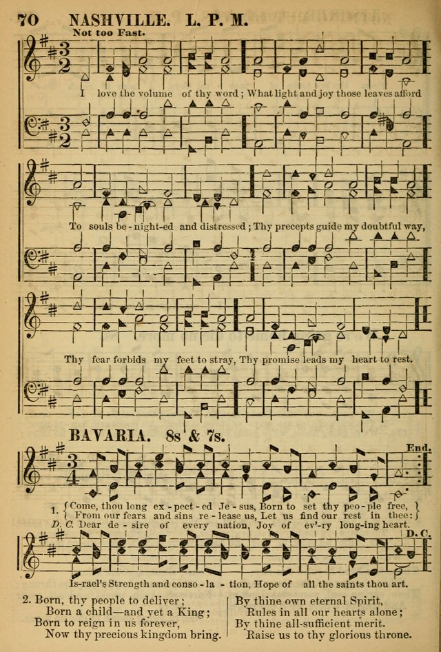 The New Baptist Psalmist and Tune Book: for churches and Sunday-schools page 412