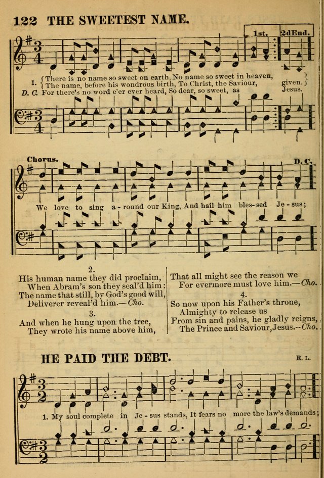 The New Baptist Psalmist and Tune Book: for churches and Sunday-schools page 464