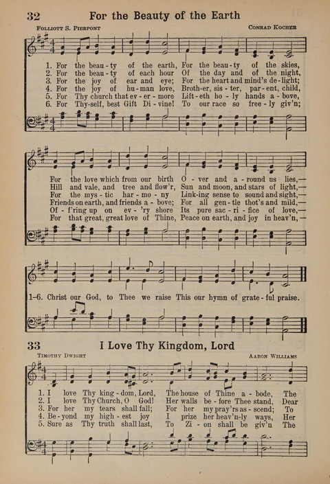The New Cokesbury Hymnal: For General Use In Religious Meetings page 24