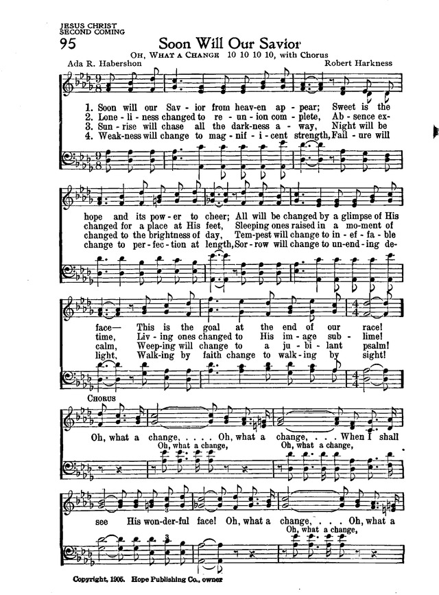 The New Christian Hymnal page 86