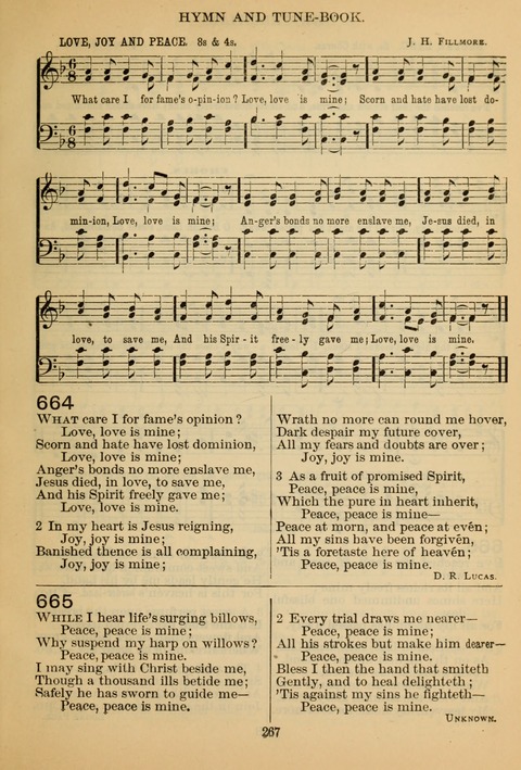New Christian Hymn and Tune Book page 266