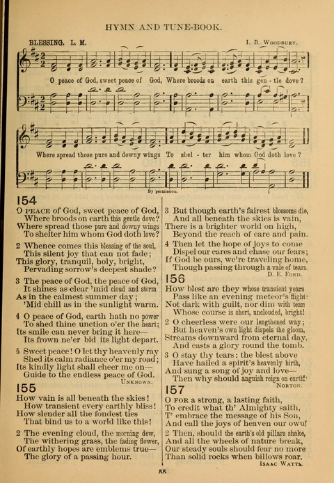 New Christian Hymn and Tune Book page 54