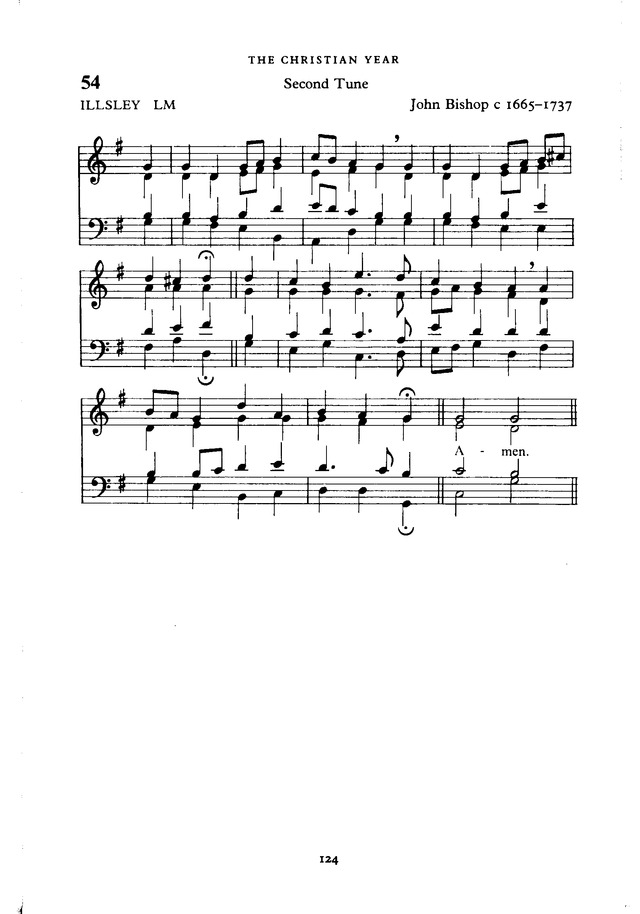 The New English Hymnal page 124