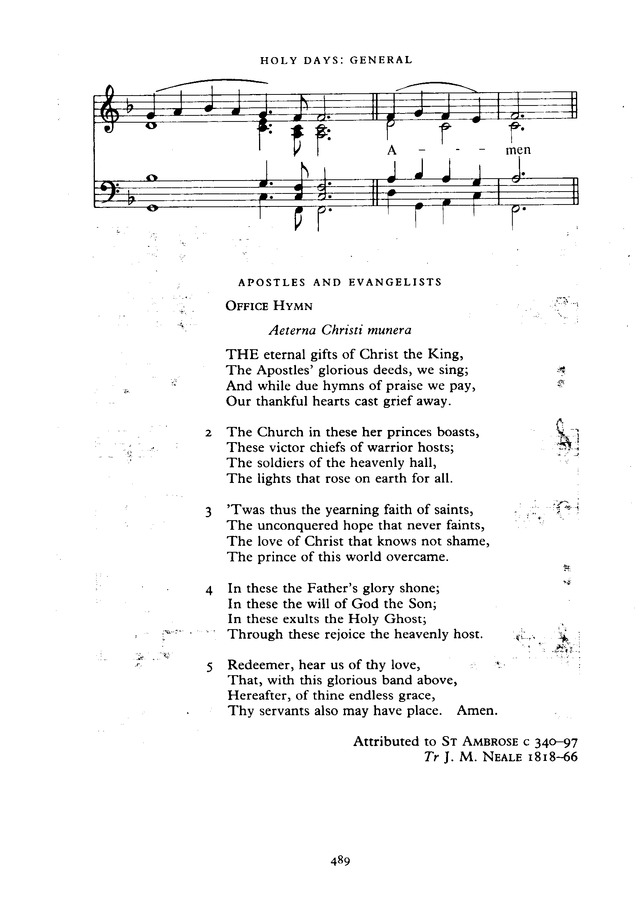 The New English Hymnal page 490