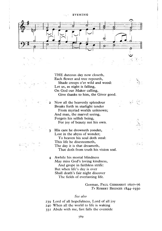 The New English Hymnal page 570