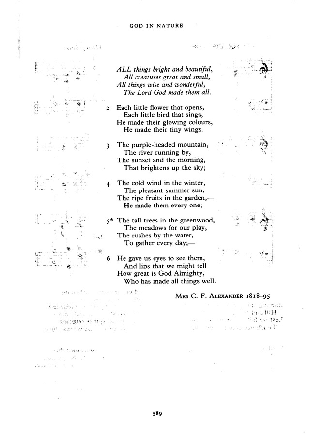 The New English Hymnal page 590