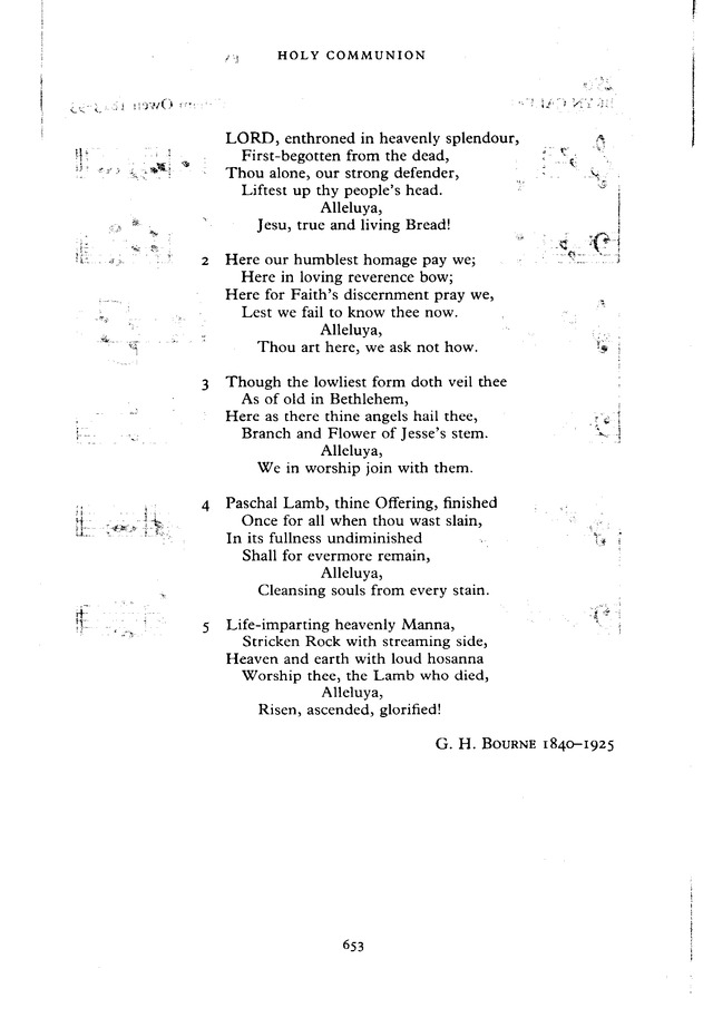 The New English Hymnal page 654