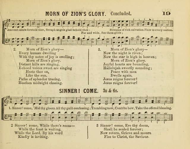 The New Golden Censer: a musical offering to the sabbath schools page 19
