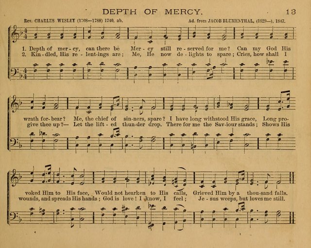 The New Hymnary: a collection of hymns and tunes for Sunday Schools page 15