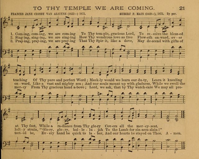 The New Hymnary: a collection of hymns and tunes for Sunday Schools page 23
