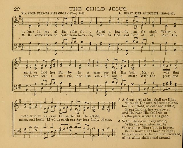 The New Hymnary: a collection of hymns and tunes for Sunday Schools page 30