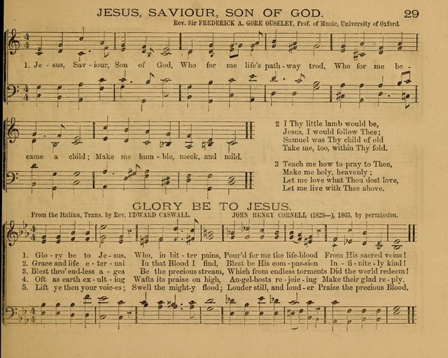 The New Hymnary: a collection of hymns and tunes for Sunday Schools page 31