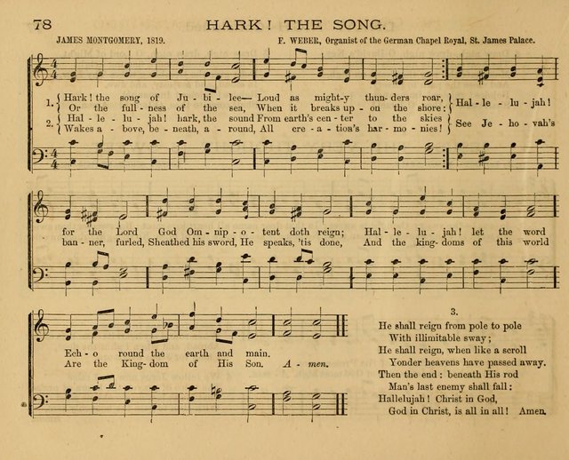 The New Hymnary: a collection of hymns and tunes for Sunday Schools page 80