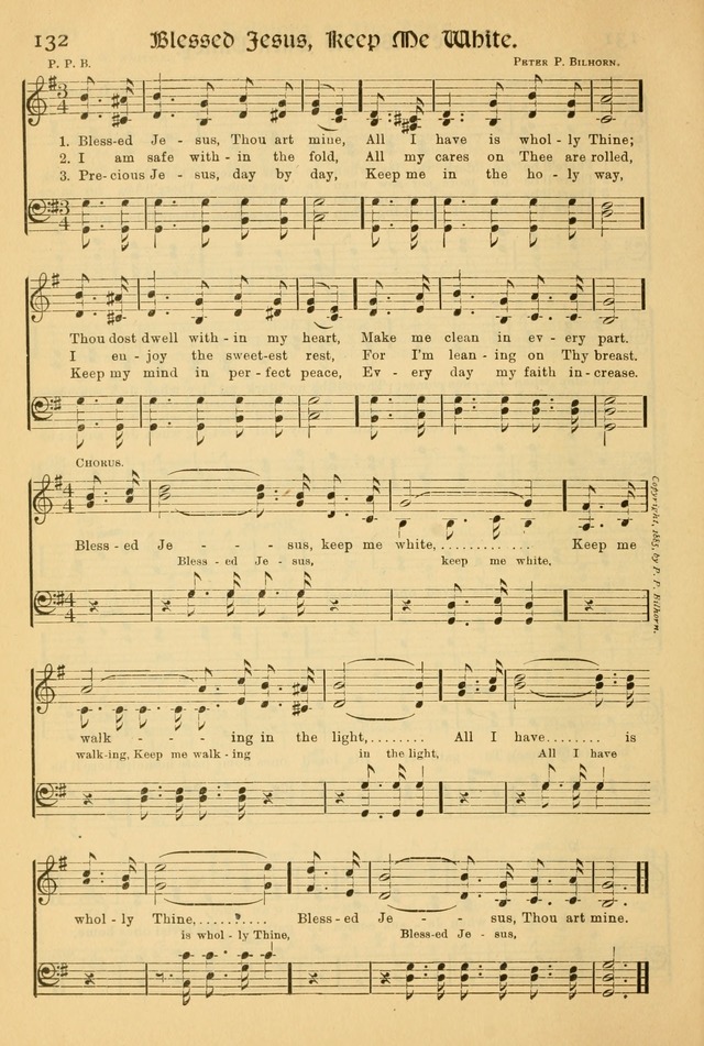 Northfield Hymnal: for use in evangelistic and church services, conventions, sunday schools, and all prayer and social meetings of the church and home page 132