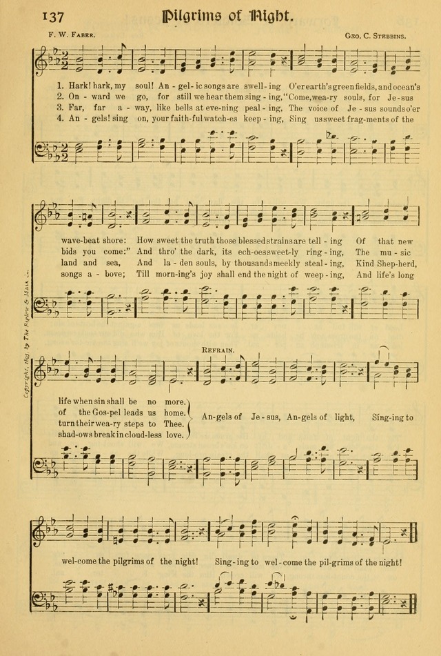 Northfield Hymnal: for use in evangelistic and church services, conventions, sunday schools, and all prayer and social meetings of the church and home page 137