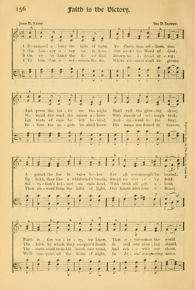 Northfield Hymnal: for use in evangelistic and church services, conventions, sunday schools, and all prayer and social meetings of the church and home page 158