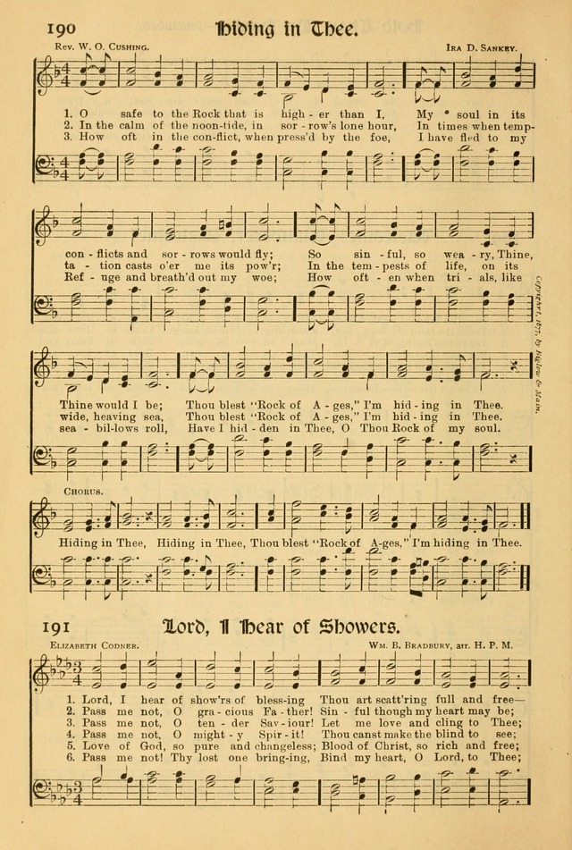 Northfield Hymnal: for use in evangelistic and church services, conventions, sunday schools, and all prayer and social meetings of the church and home page 188